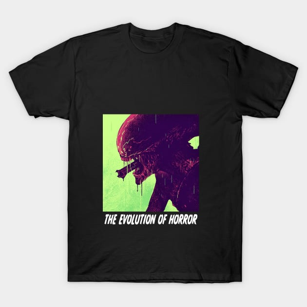 ALIENS Artwork T-Shirt by Evolution Of Horror